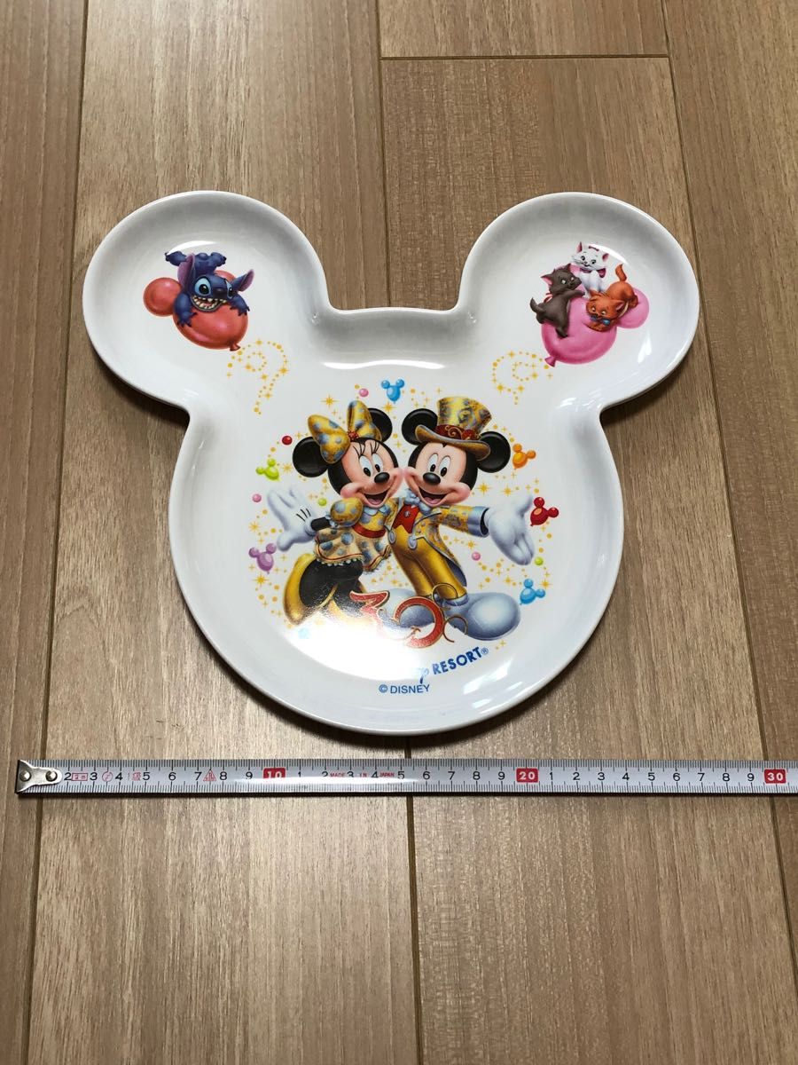 【限定品】東京ディズニーリゾート30周年　ランチプレート　ハピネスイヤー　ディズニーランド／お皿食器ミッキーミニー