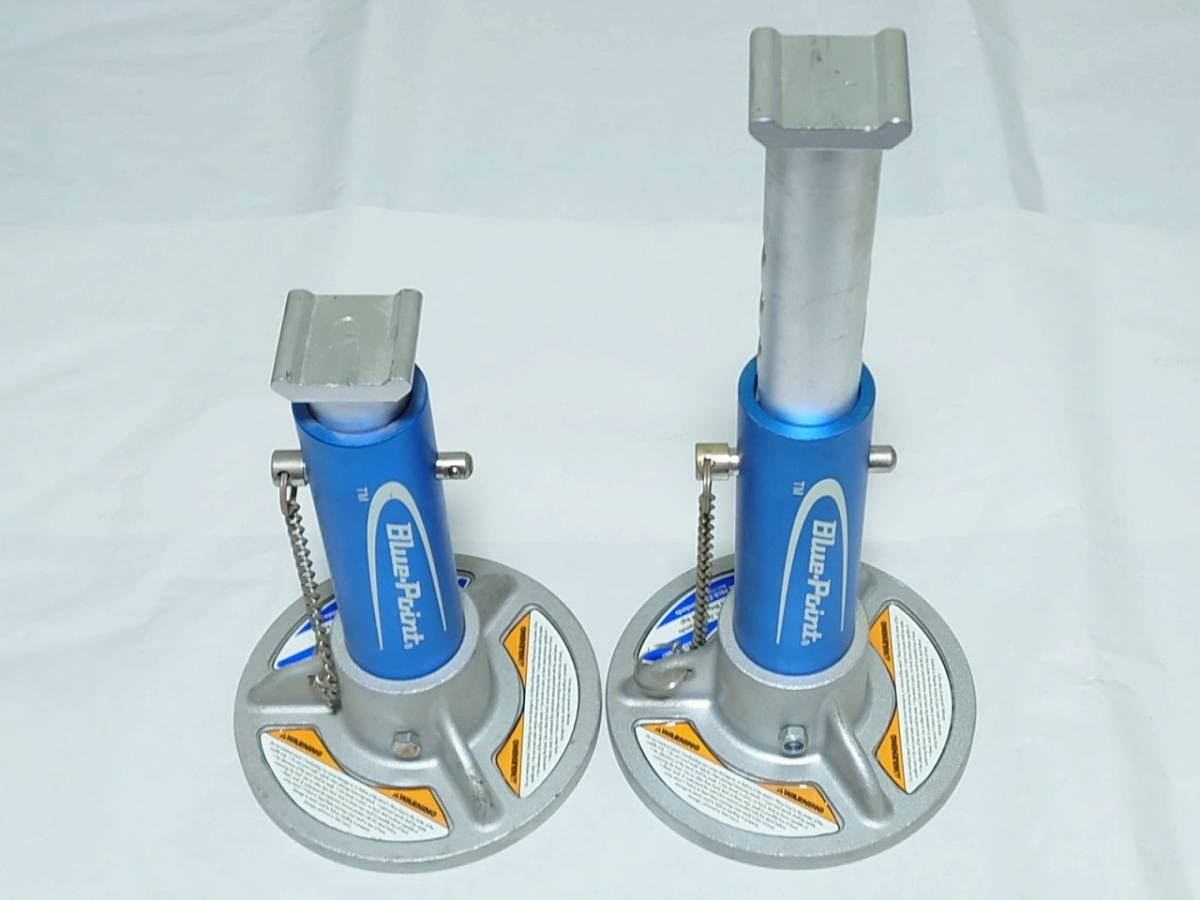 Blue Point 3 Ton Aluminum Jack Stands Snap on blue-point-3-ton-aluminum-jack-stands-snap-on