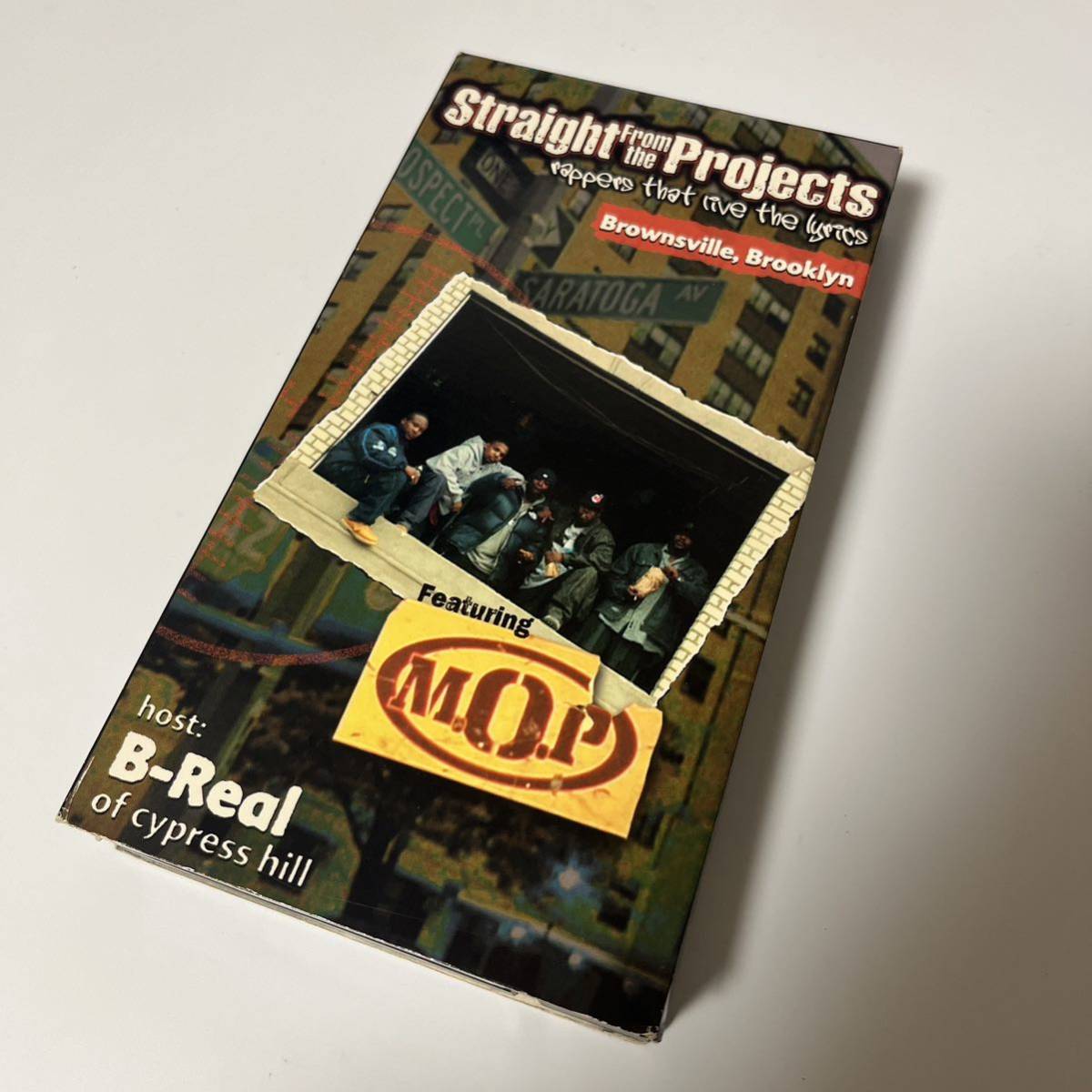 クリスマス特集2022 激レア VHS M.O.P - Straight From The Projects rappers that live the lyrics Brownsville Brooklyn host by B-Real of cypress hill ラップ、ヒップホップ