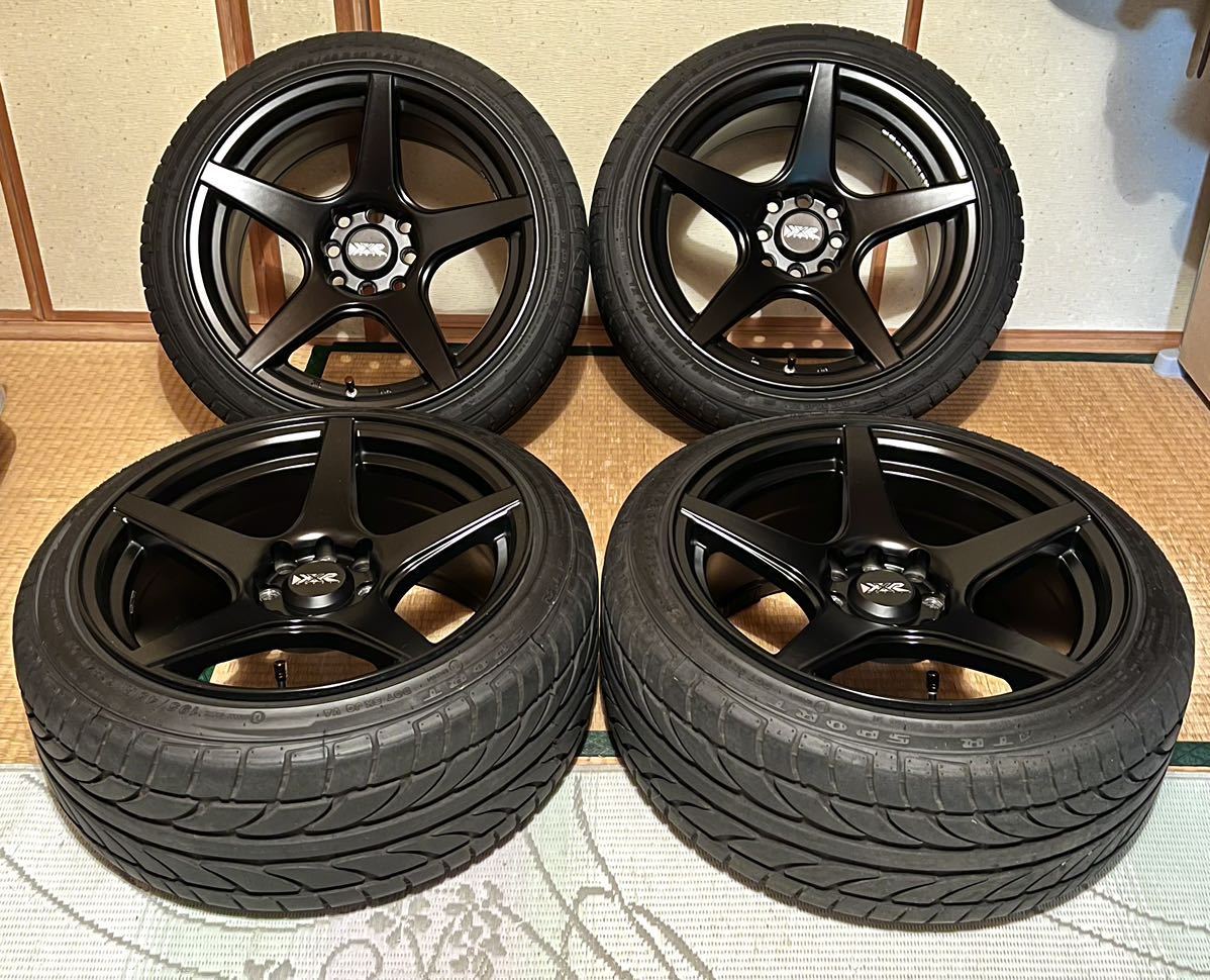 ヤフオク! - XXR535 XXR ホイール 8J +20 PCD100 114.3 4穴