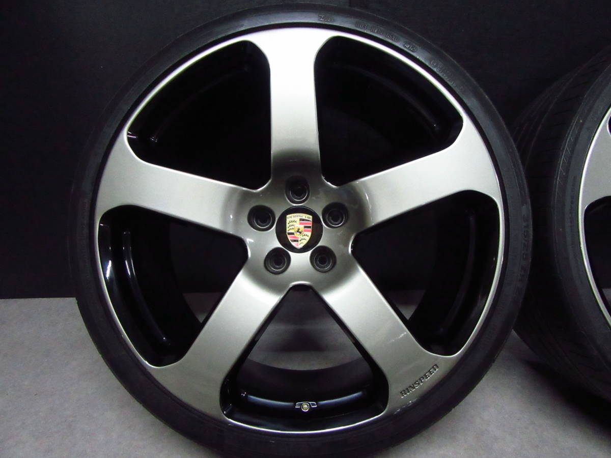 超希少 大口徑 良品 RIN SPEED 23インチ Porsche ポルシェ カイエン 958 957 955 VW フォルクスワーゲン トゥアレグ AUDI アウディ Q7