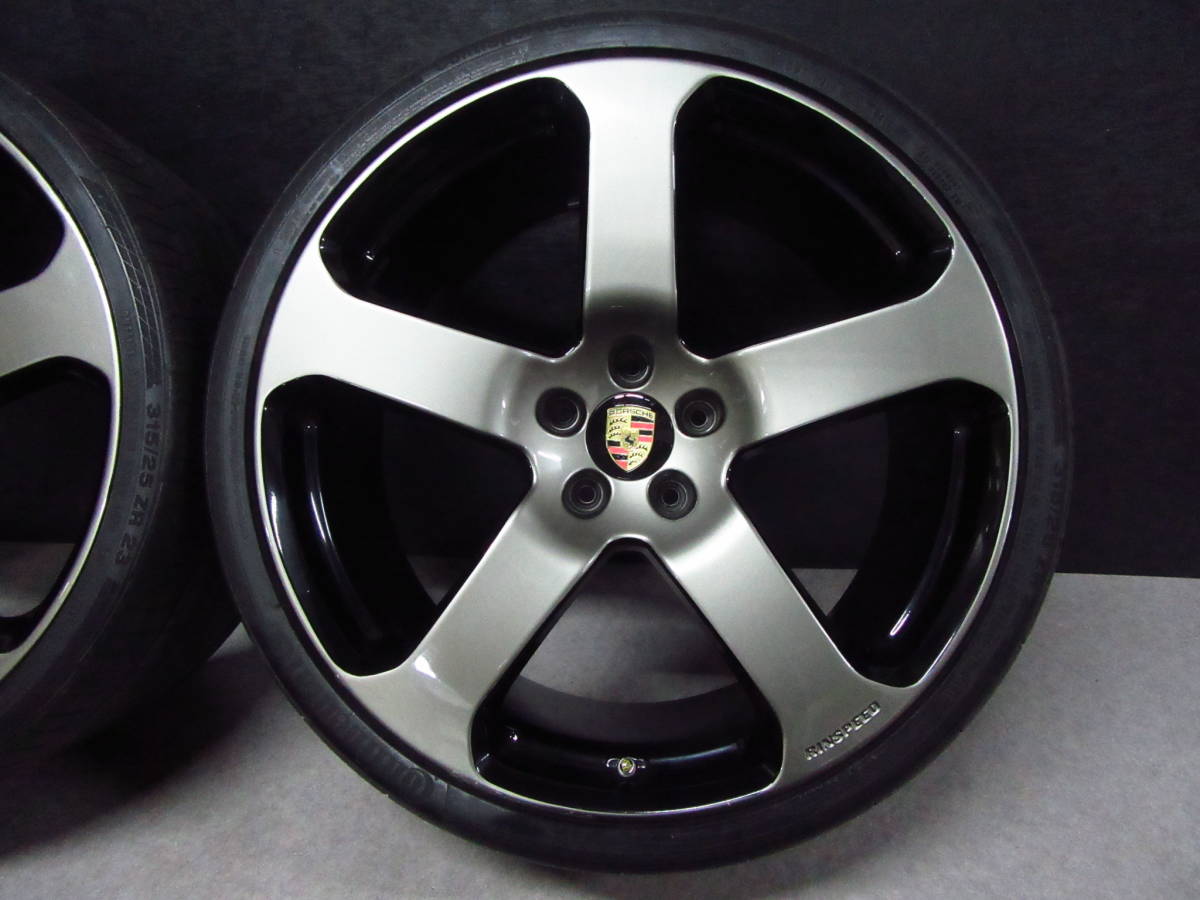 超希少 大口径 良品 RIN SPEED 23インチ Porsche ポルシェ カイエン