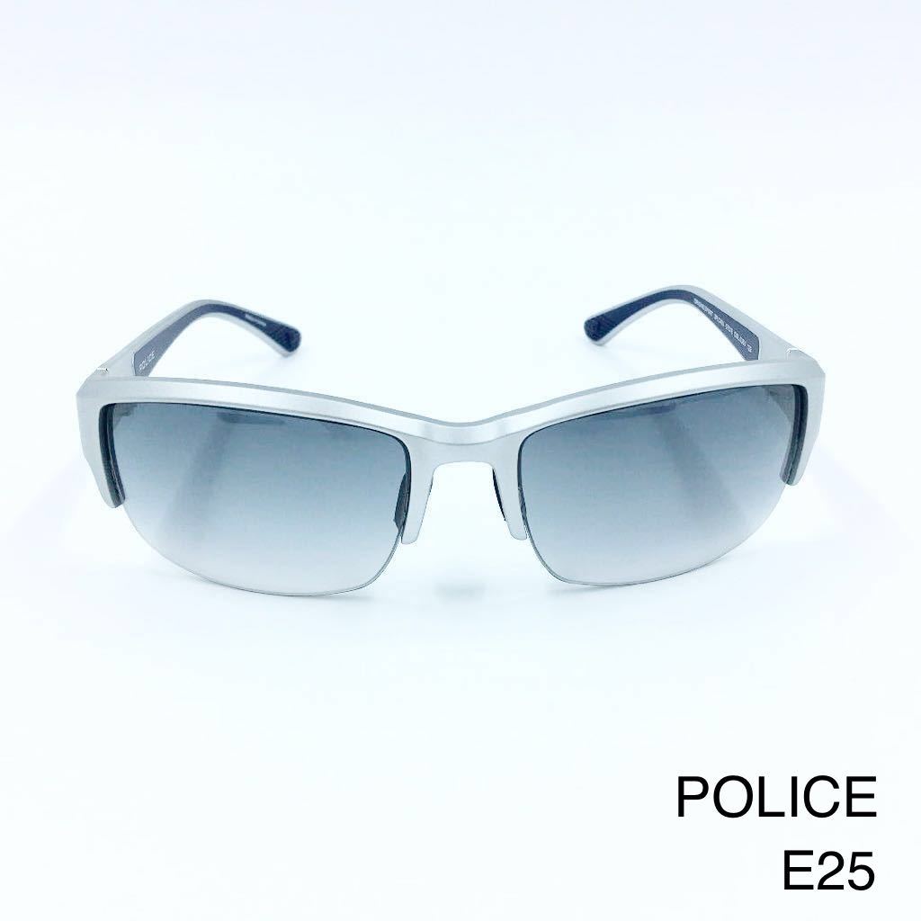 ポリス POLICE サングラス SPLC45J 03SV シルバー 度付き可能
