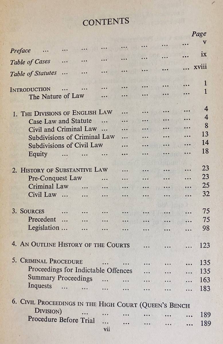 ■【英語洋書2冊セット】英国法制度 [The English Legal System] K.J.EDDEY、A.K.R.KIRALFY=著　Sweet & Maxwell　●イギリス法_画像6