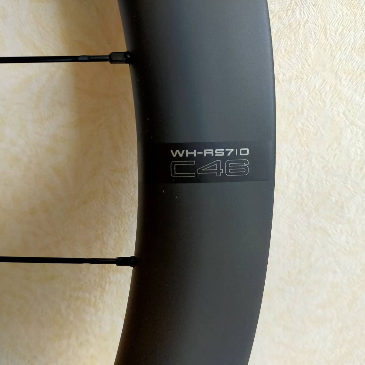 WH-RS710 C46 前後セット カーボンホイール チューブレスレディ WH-RS710 C46 前後セット カーボンホイール チューブレスレディ