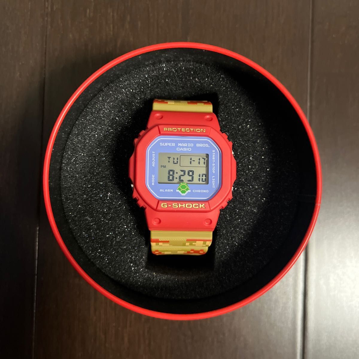 58%OFF!】【58%OFF!】G-SHOCK XスーパーマリオDW-5600SMB-4JR 腕時計