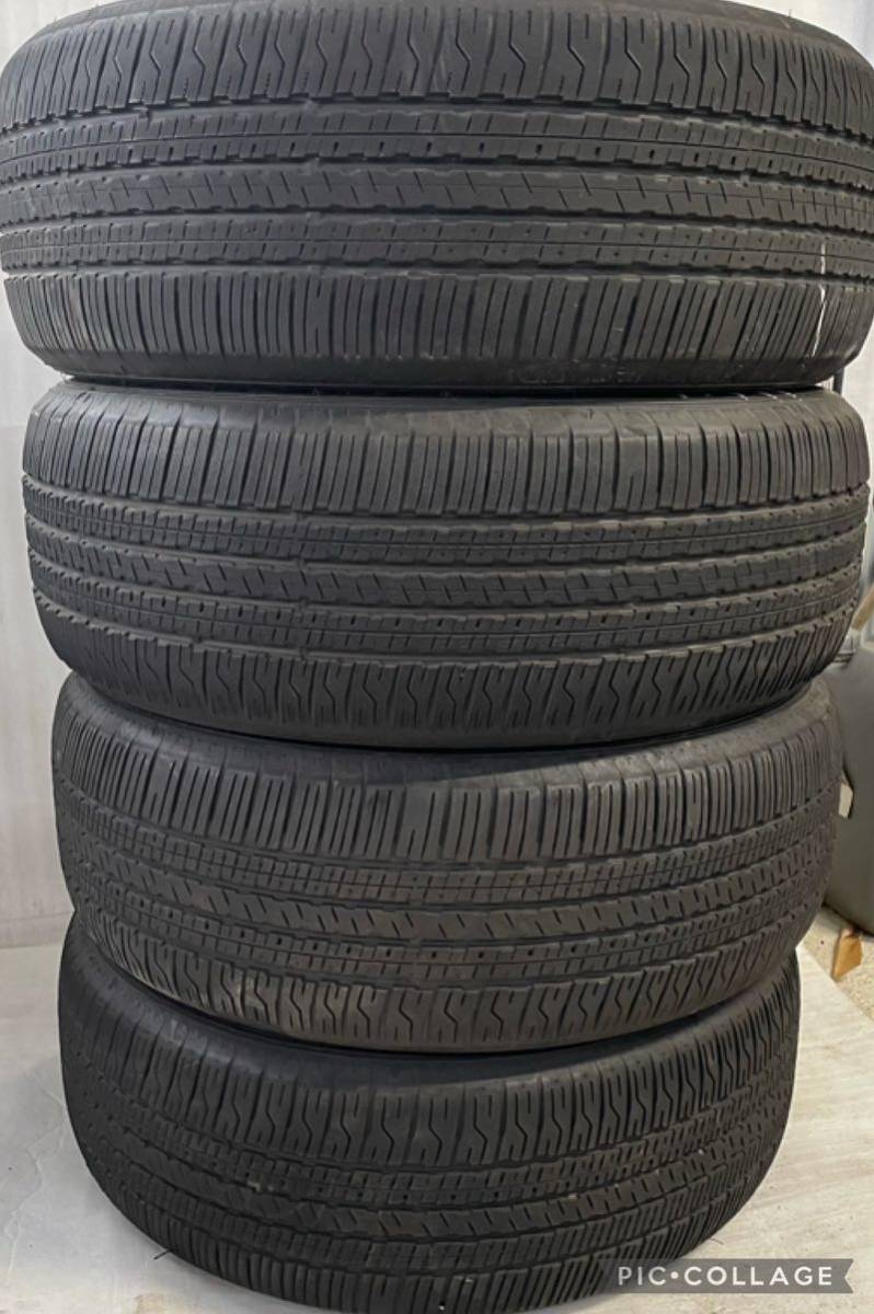 バリ山国産ダンロップタイヤ235/55R19タイヤ4本のみ。DUNLOP grantreh ptzタイヤ。 _画像4