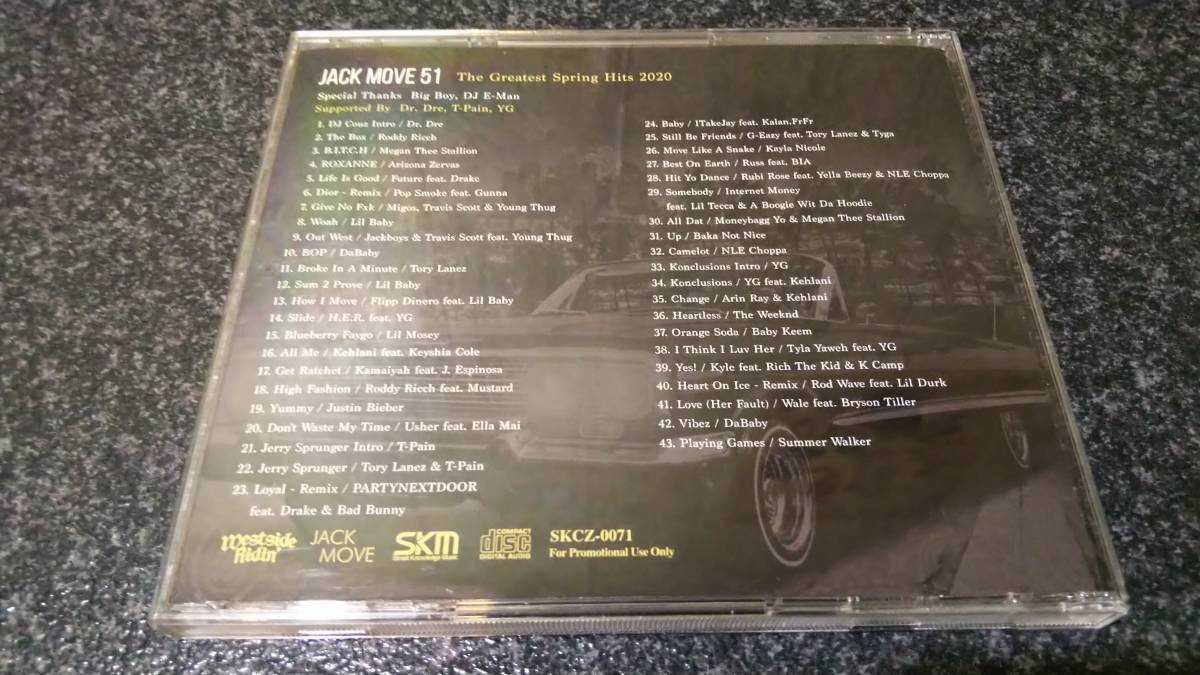 大人気シリーズ!! DJ Couz CD Hip Hop R&B Jack Move 51-The Greatest Spring Hits 1枚組CD_画像3