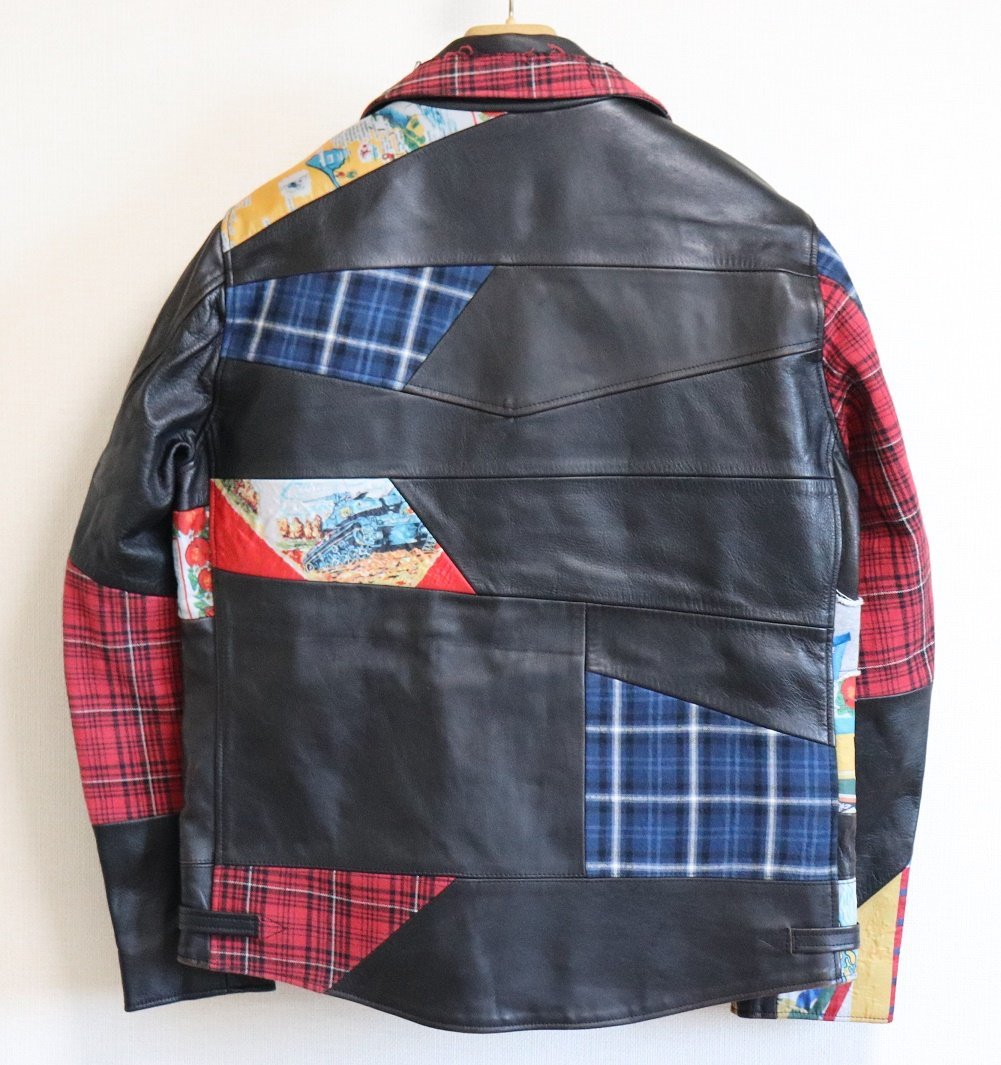 SEVESKIGセヴシグ新品メンズレザーキリカエライダースL¥176000