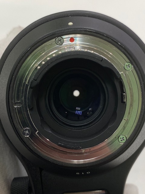 【B-8594】SIGMA Nikonマウント 150-600mm F5-6.3 DG OS HSM 光学美品 フードキズ 箱なし 取説ありの画像5