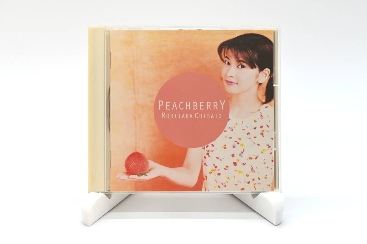 【中古音楽CD＋１枚おまけ】森高千里「PEACHBERRY」（ピーチベリー）帯つき_画像1