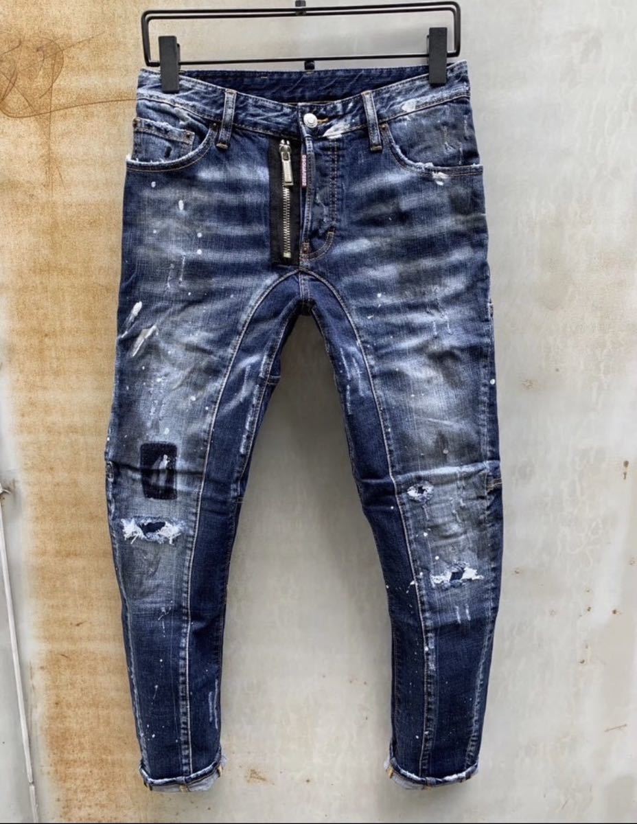 新品DSQUARED2ダメージデニム blog.fazendabenedetti.com.br