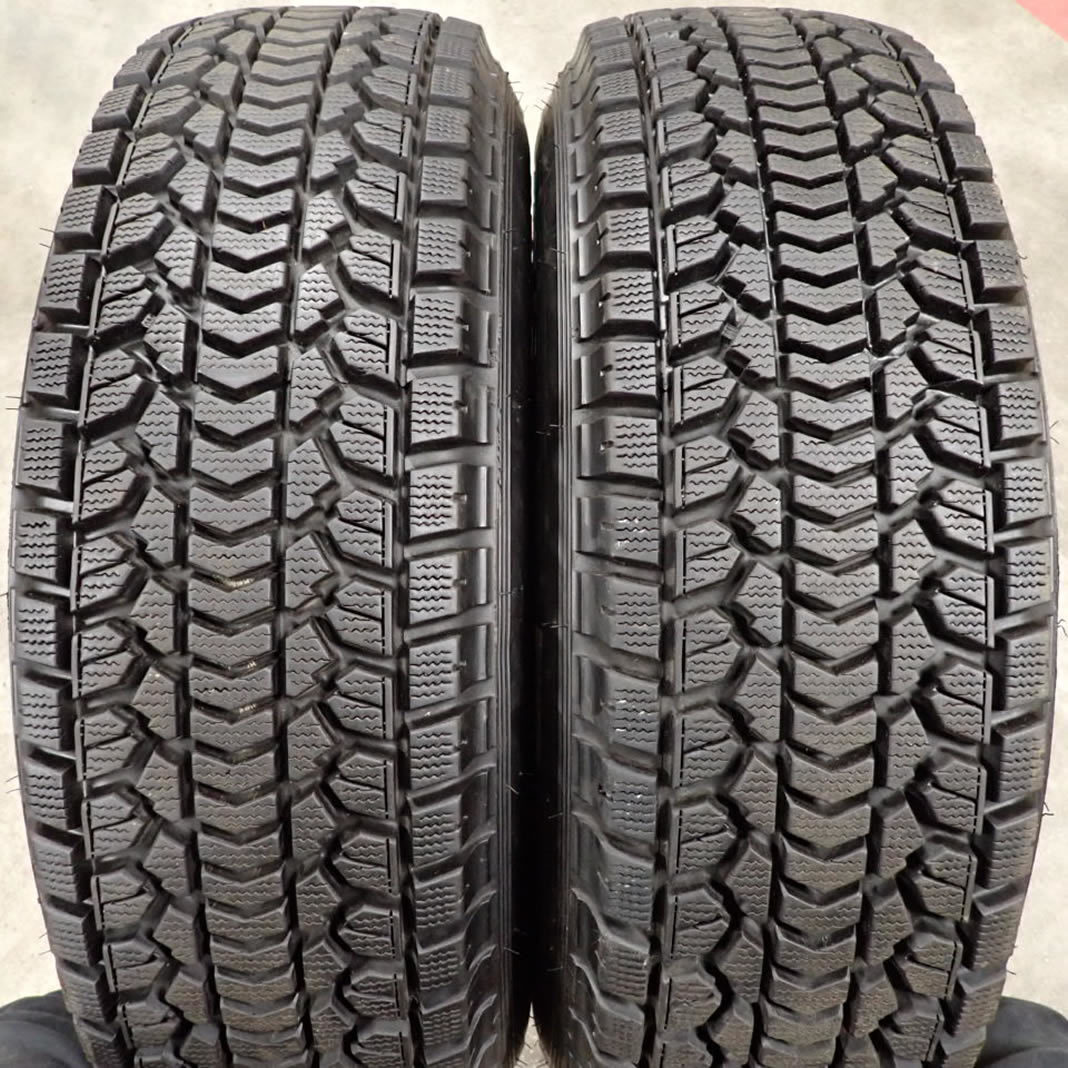 冬4本SET 会社宛 送料無料 235/80R16×6.5J 109Q ダンロップ グラントレック SJ5 DEAN CALIFORNIA アルミ ランクル70 GRJ76K 5穴 NO,C3142_画像7