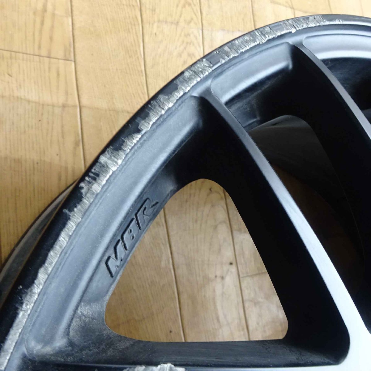 4本 会社宛 送料無料 18×7.5J WORK ワーク EMOTION エモーション M8R アルミ 5穴 100 +47 ハブ径60 プリウス 86 BRZ レガシィ XV NO,Z0079_画像7