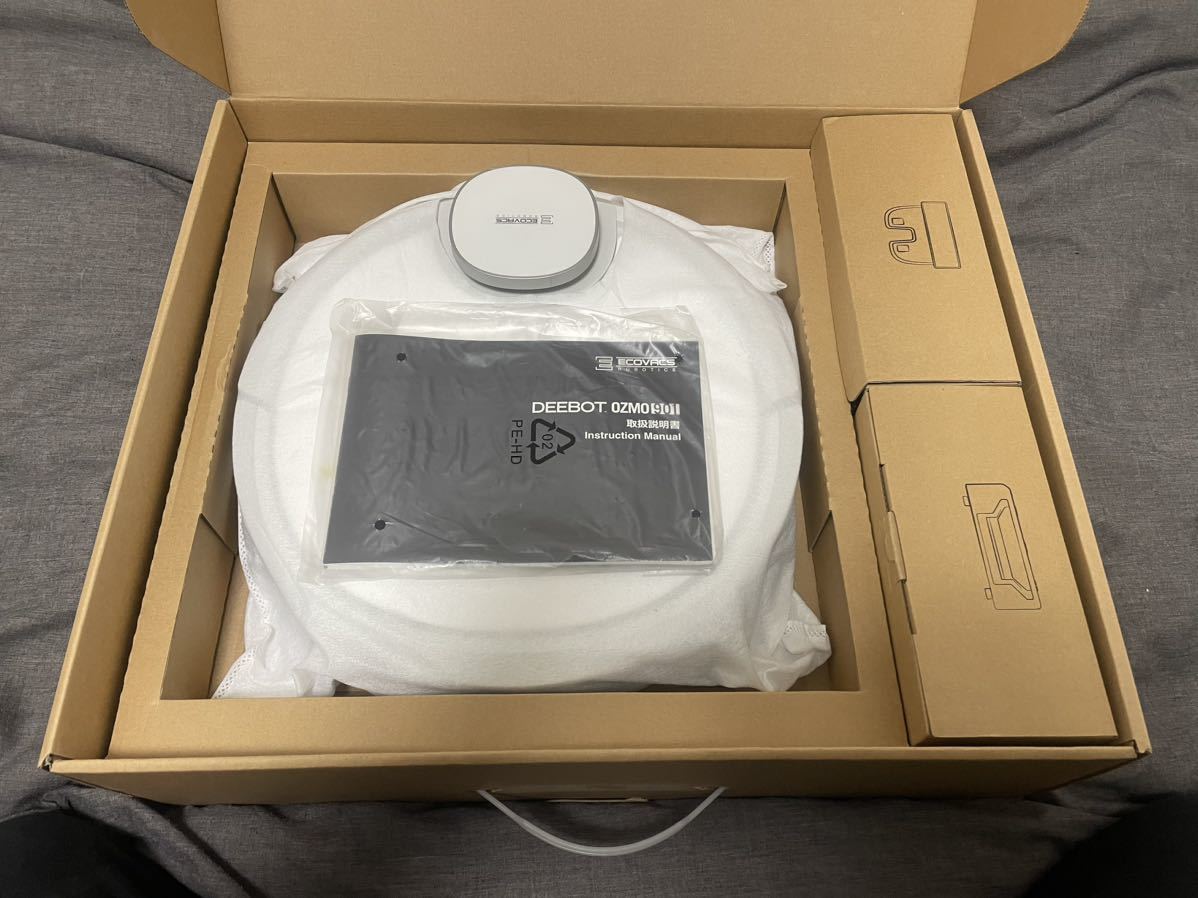 新品未使用】掃除/水拭き両用 ECOVACS DEEBOT OZMO 901 ロボット掃除機