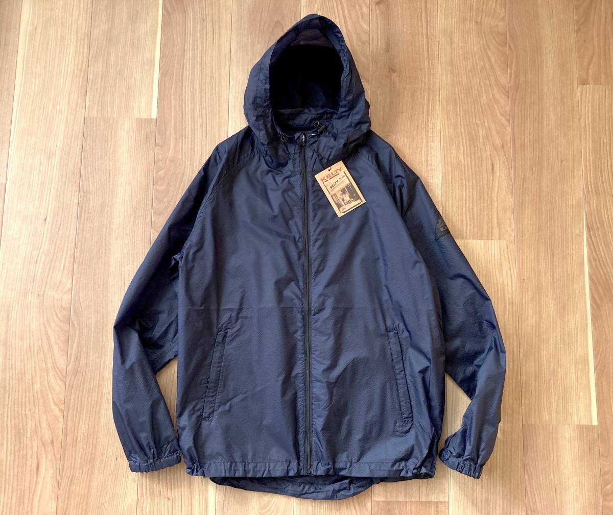 完売★撥水加工 KELTY / PACKABLE BLOUSON / NAVY / XL / ケルティ パッカブル パーカー ジップ ブルゾン ジャケット デイパック 型_画像2