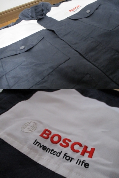 BOSCH ボッシュ オンワード 刺繍ロゴ 中綿ワークジャケット_画像6