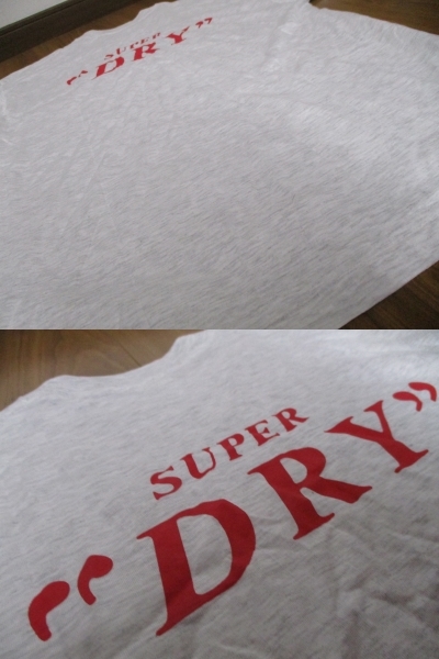 未使用 ASAHI アサヒ SUPER DRY スーパードライ Tシャツ FREEサイズ_画像6