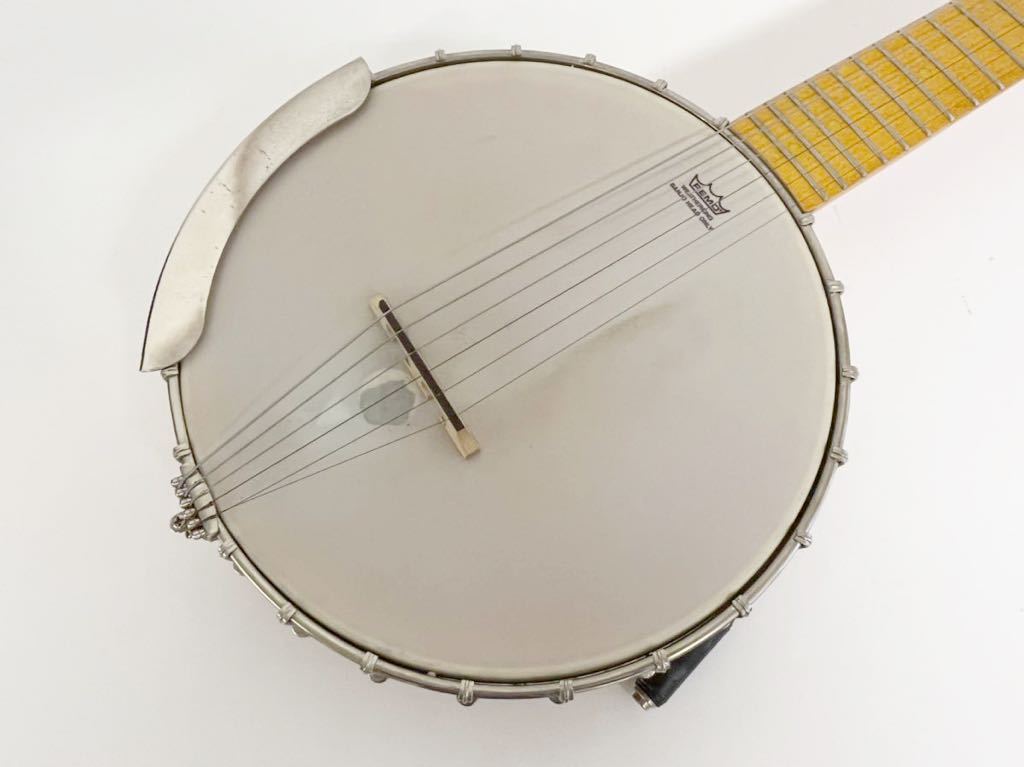 GRETSCH BANJO グレッチ バンジョー 6弦 ギター アンティーク 希少 ソフトケース付属 1円スタート A9666の画像4