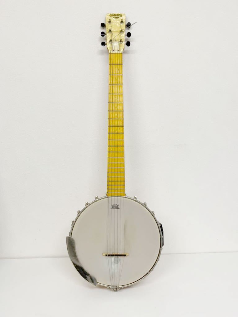 GRETSCH BANJO グレッチ バンジョー 6弦 ギター アンティーク 希少 ソフトケース付属 1円スタート A9666の画像1