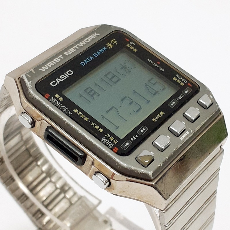 電池交換済 カシオ 漢字データバンク DKW-100 時計 腕時計(デジタル)