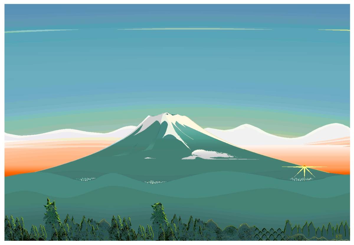 ～裾野に街を抱く富士山～_画像1