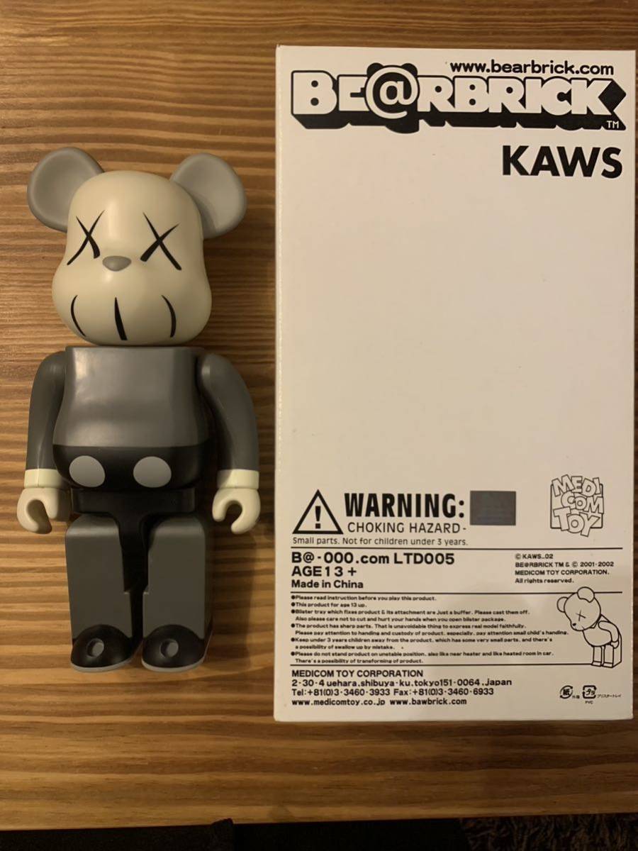 bea@brick ベアブリック KAWS 400% カウズ 初代 美品 medicom toy