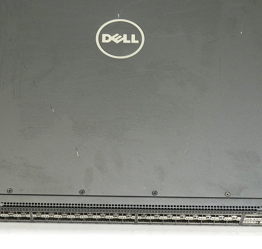 Dell PowerSwitch S4048-ON (中古 デル スイッチ 本体のみ ジャンク品) J☆_キズや汚れが複数あります