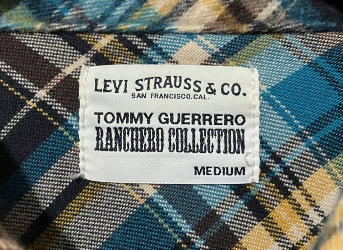 【レア】Levi’s × Tommy Guerrero リーバイス トミーゲレロ 長袖 ウエスタンネルシャツ RANCHERO COLLECTION サイズ M_画像6