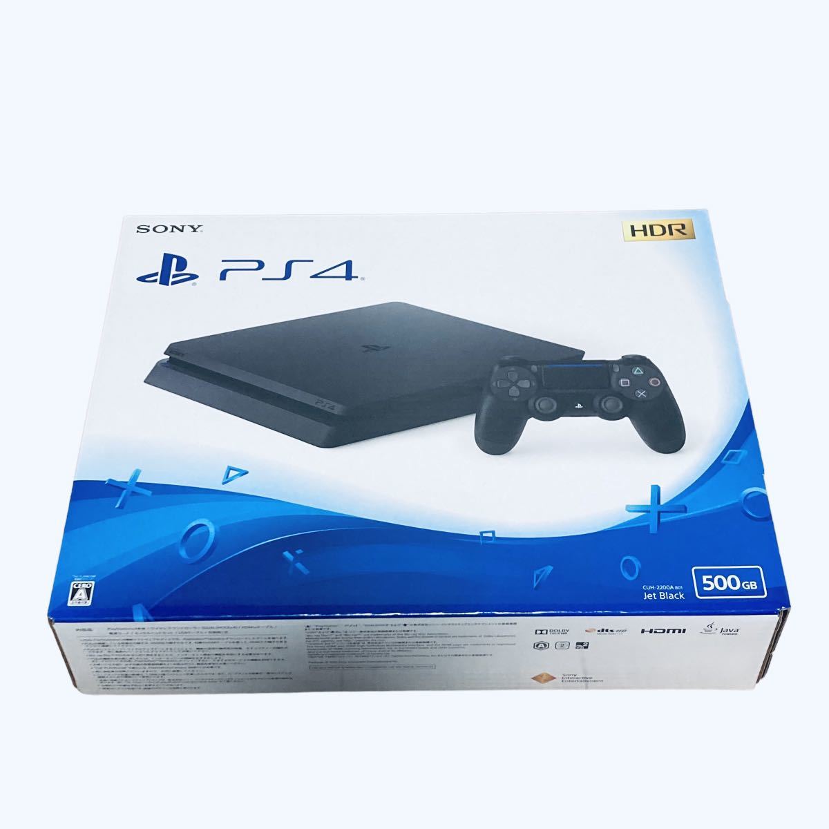 当季大流行 PlayStation®4 ジェット・ブラック 500GB CUH-2000A