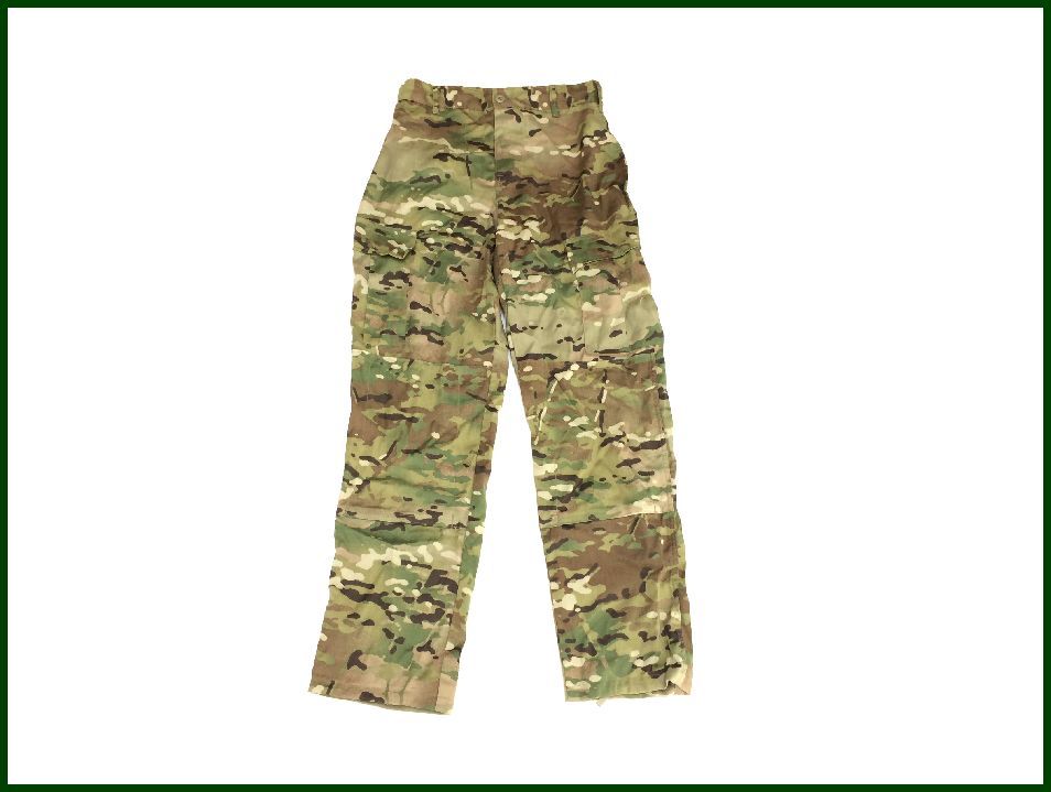 okinawa　base　米軍　実物　米陸軍　u.s. Army　Special Forces　Chemical Trousers　パンツ　マルチカム　軽量　Small-Regular　Multicam_画像1