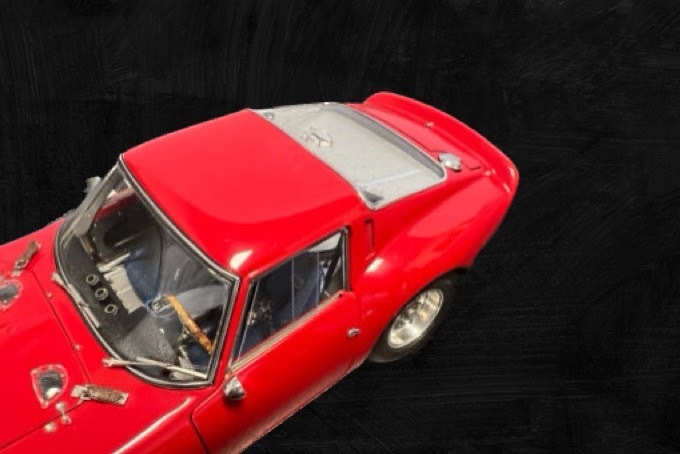 美品 1/18 CMC M-154 フェラーリ 250 GTO レッド 1962年 RED の画像7