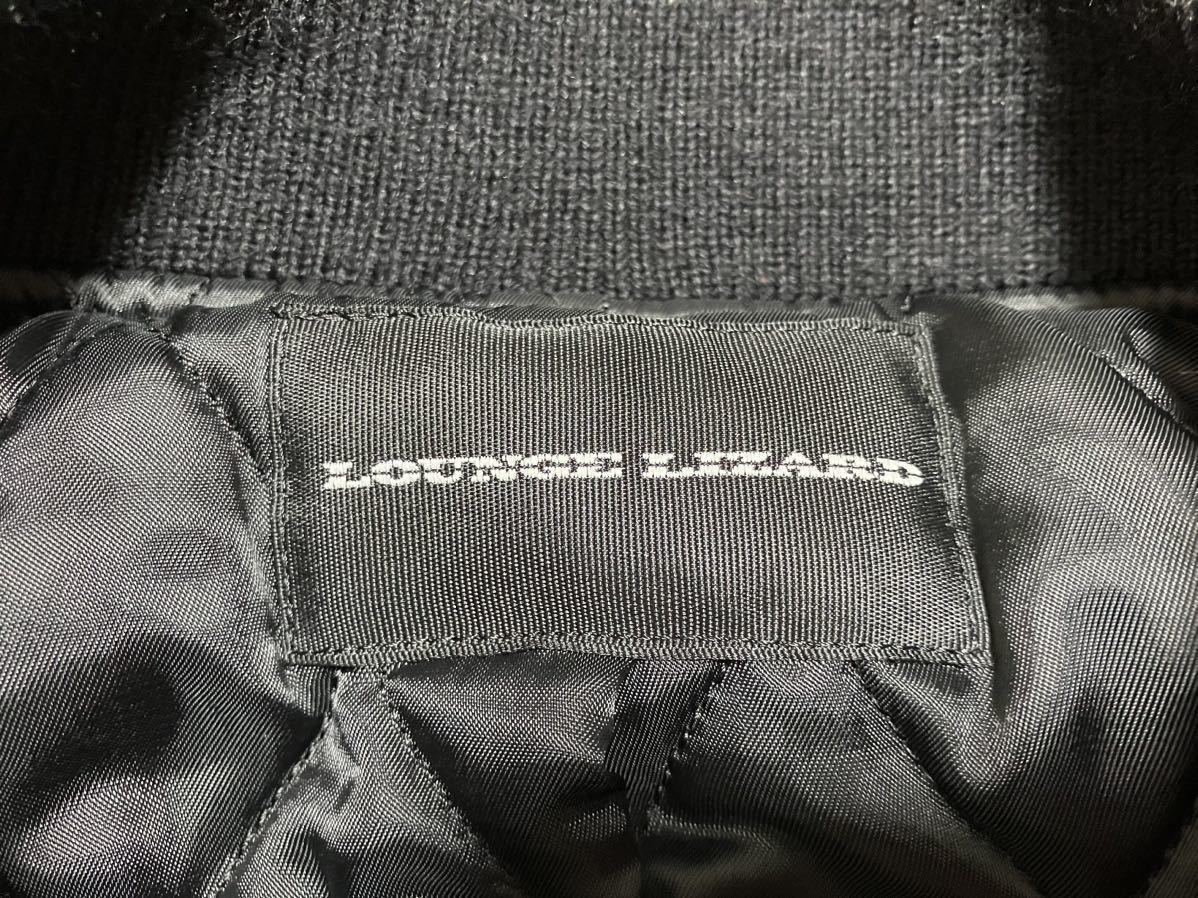 LOUNGE LIZARD レザージャケット 馬革 本革 ライダースジャケット スタジャン Thinsulate Ex-Soft LAMPO_画像3