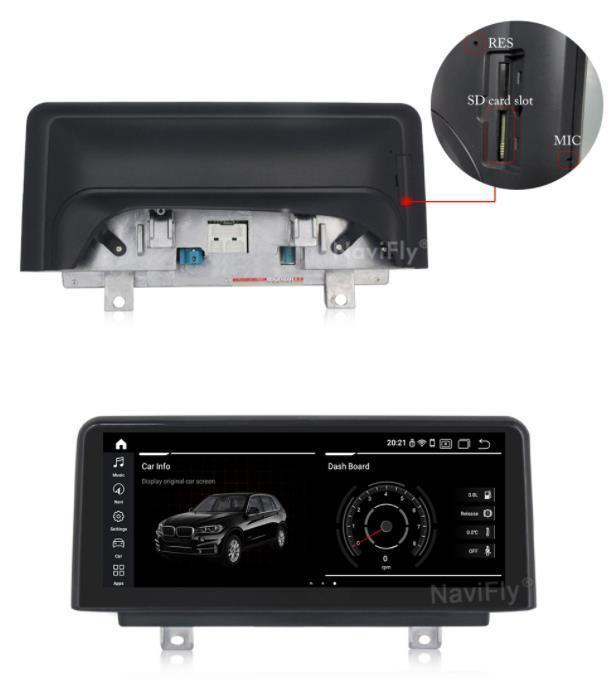 android 10/12 BMW 3.4 series NBT 2013-2017 F30/F31/F34/F32/F33/F36 Android navi installation trader introduction possibility 
