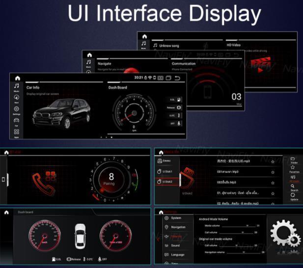 android 10/12 BMW 3.4 series NBT 2013-2017 F30/F31/F34/F32/F33/F36 Android navi installation trader introduction possibility 