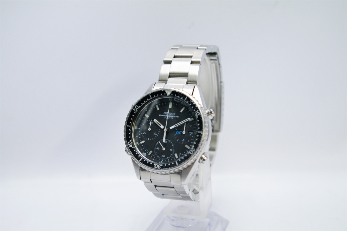 SEIKO 7A38-6040 スピードマスター SPEEDMASTER 動作 品 セイコー ヴィンテージウォッチ 