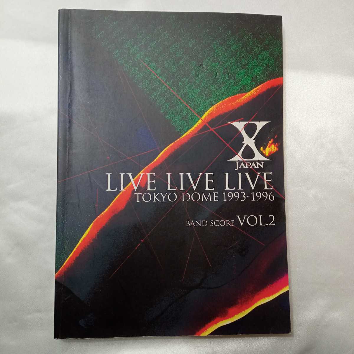 zaa-417♪バンドスコア　 XJAPAN/LIVE LIVE LIVE2　X JAPAN　楽譜 ドレミ楽譜 (1998/01/20)