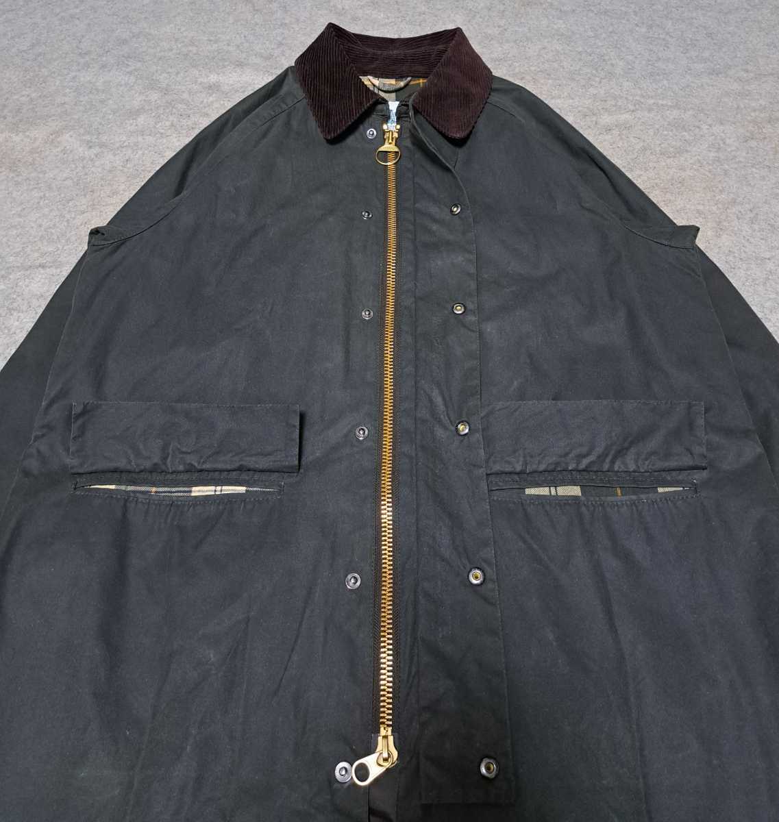 希少ショート丈 　ミント　 42 バブアー　バーレイ　BURGHLEY　セージ　Barbour BARBOUR バーレー　ヴィンテージ　トレンチコート 90s_画像5