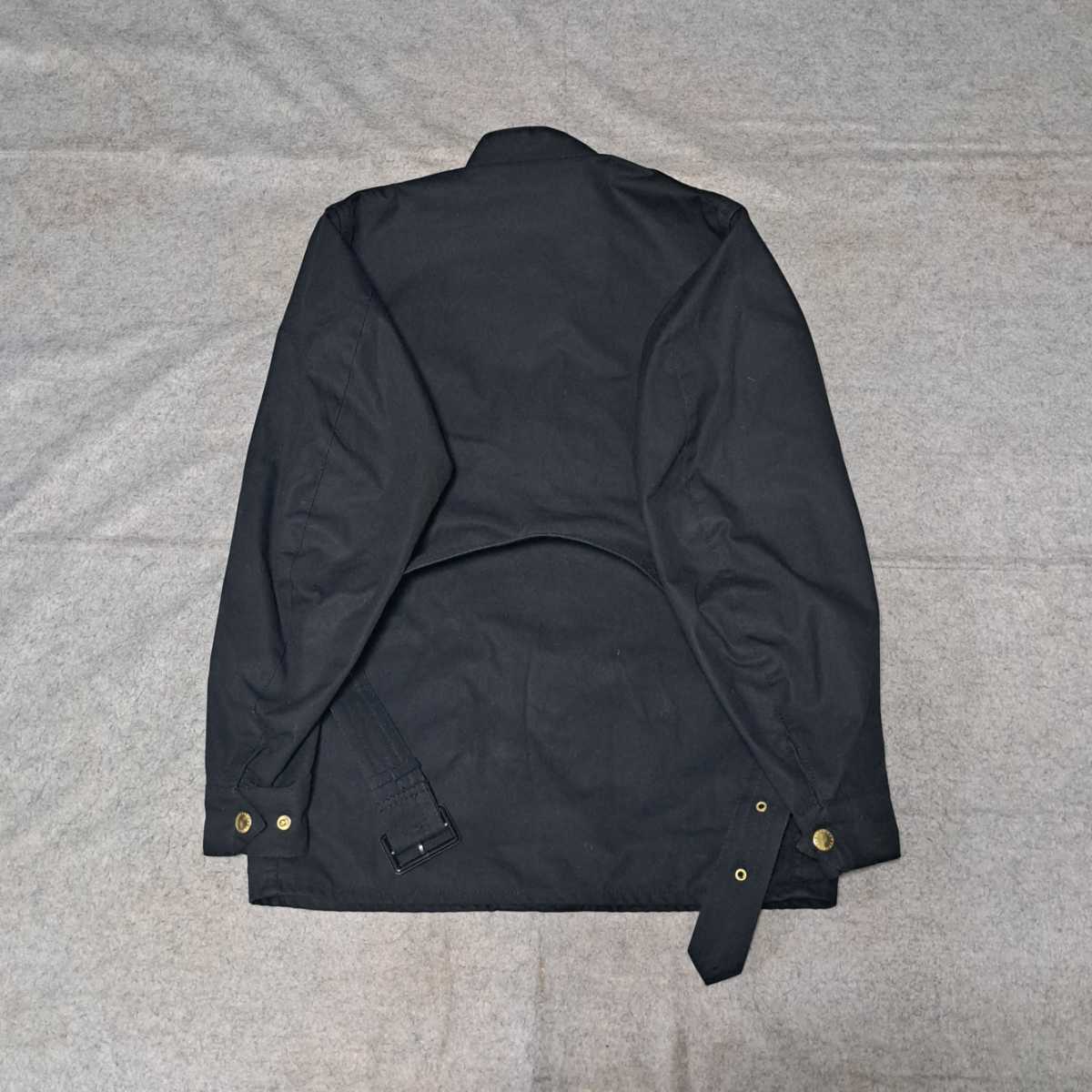 ほぼ新品 34 バブアー インターナショナル 黒 barbour international