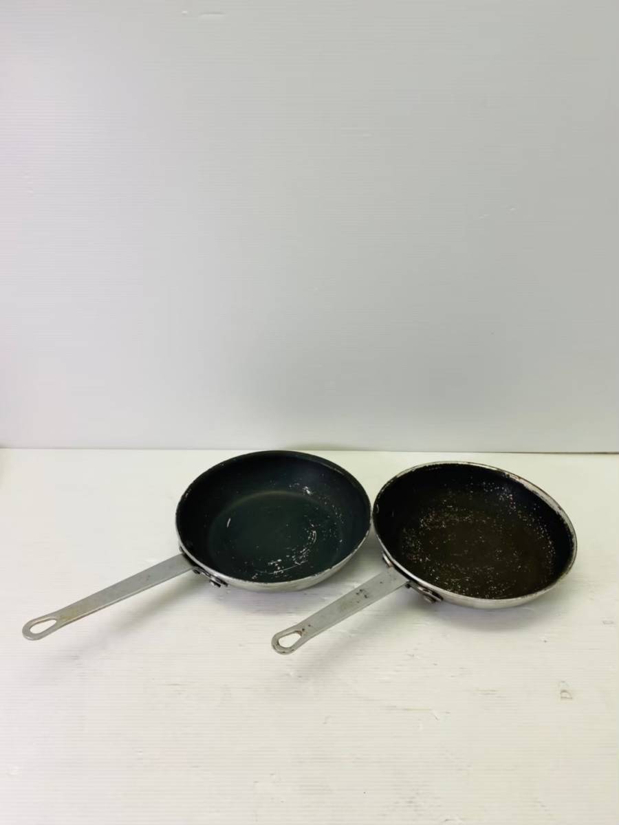 na062-1 aluminium fry pan 21.22.3 piece set eat and drink shop / kitchen / store / business use 
