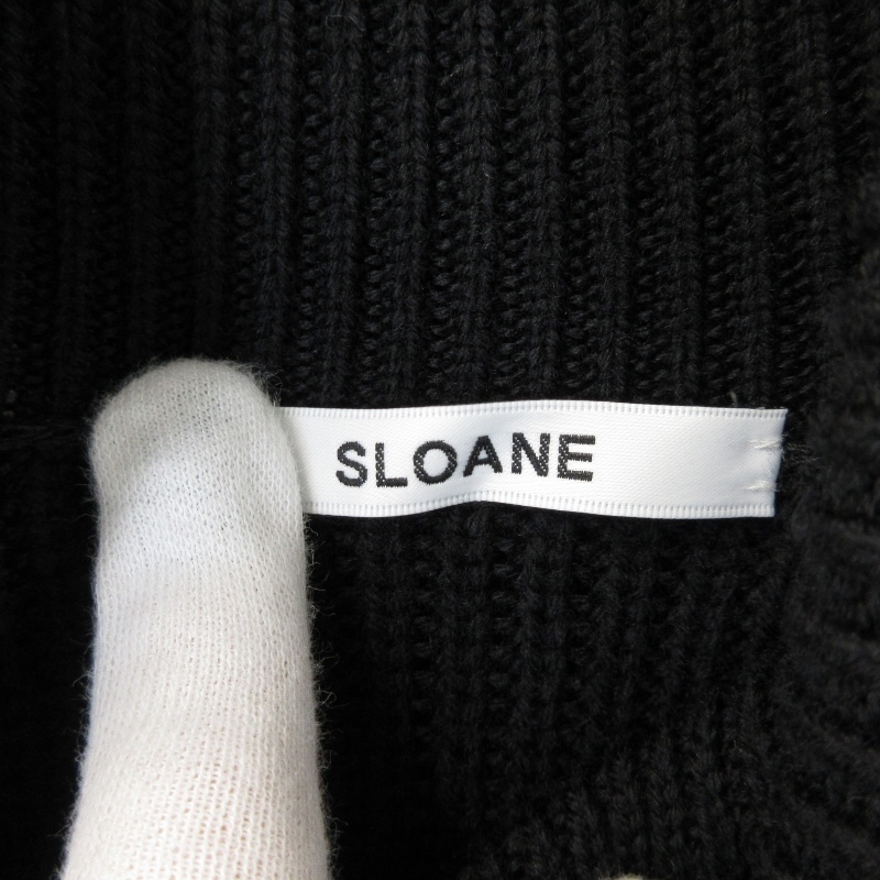 華麗トップス未使用 SLOANE スローン タートルネック ニットセーター SL2W012 5G