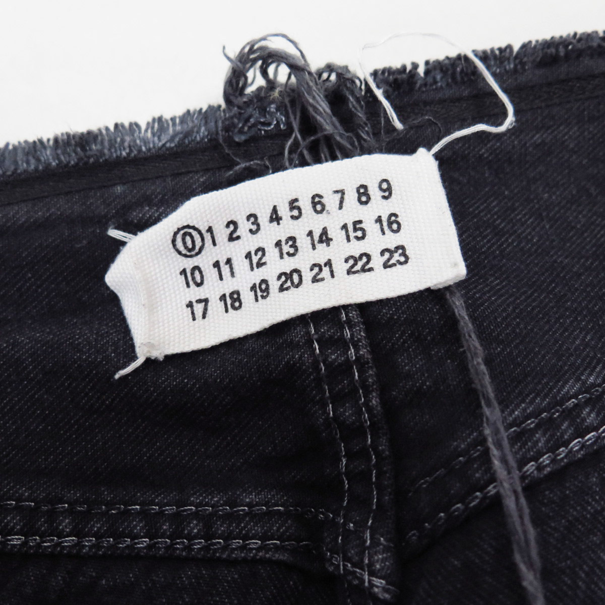 MAISON MARTIN MARGIELA 0 ARTISANAL DOT PAINT DENIM PANTS JEANS