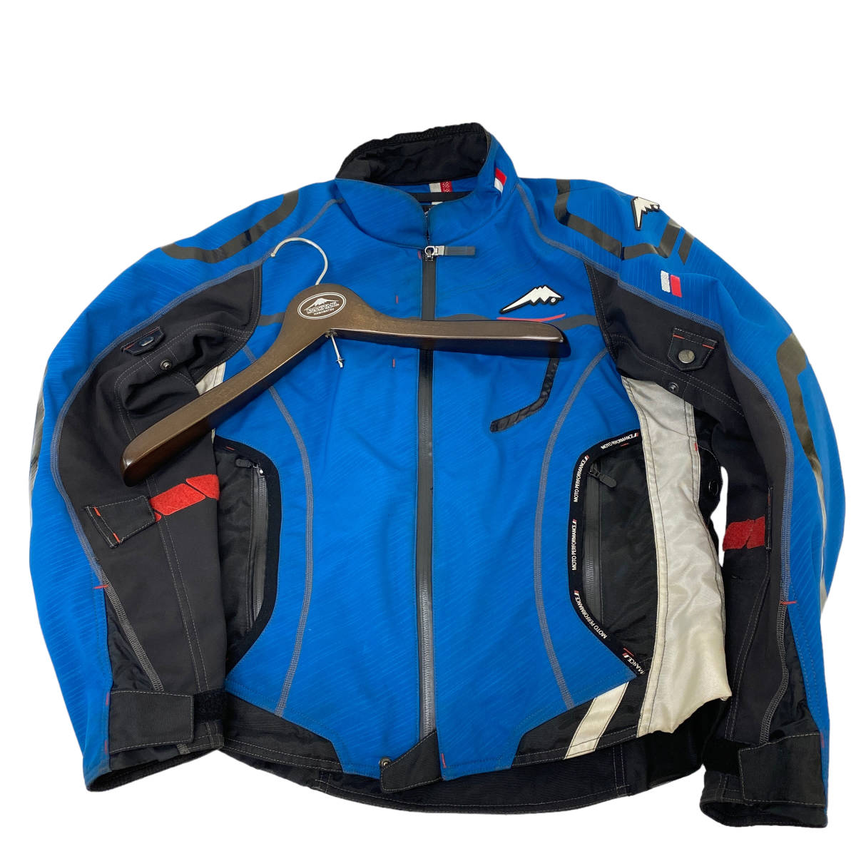 【即決】 KUSHITANI クシタニ K2690 ウインターテックジャケット Lサイズ 青系 ブルー系 1008-100の画像1