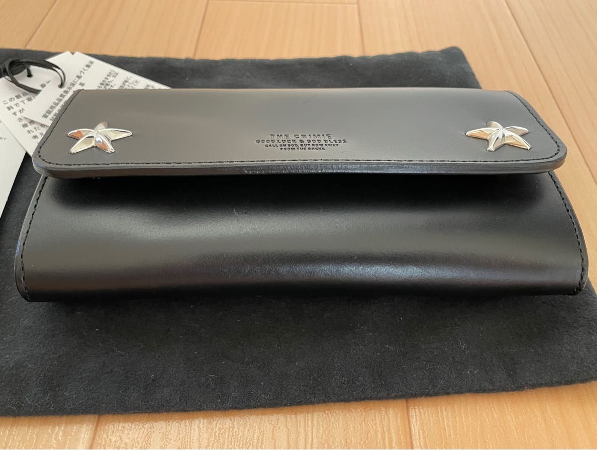 クライミー CRIMIE STAR スター スタッズ レザー ウォレット 長財布 財布 バイカー 本革