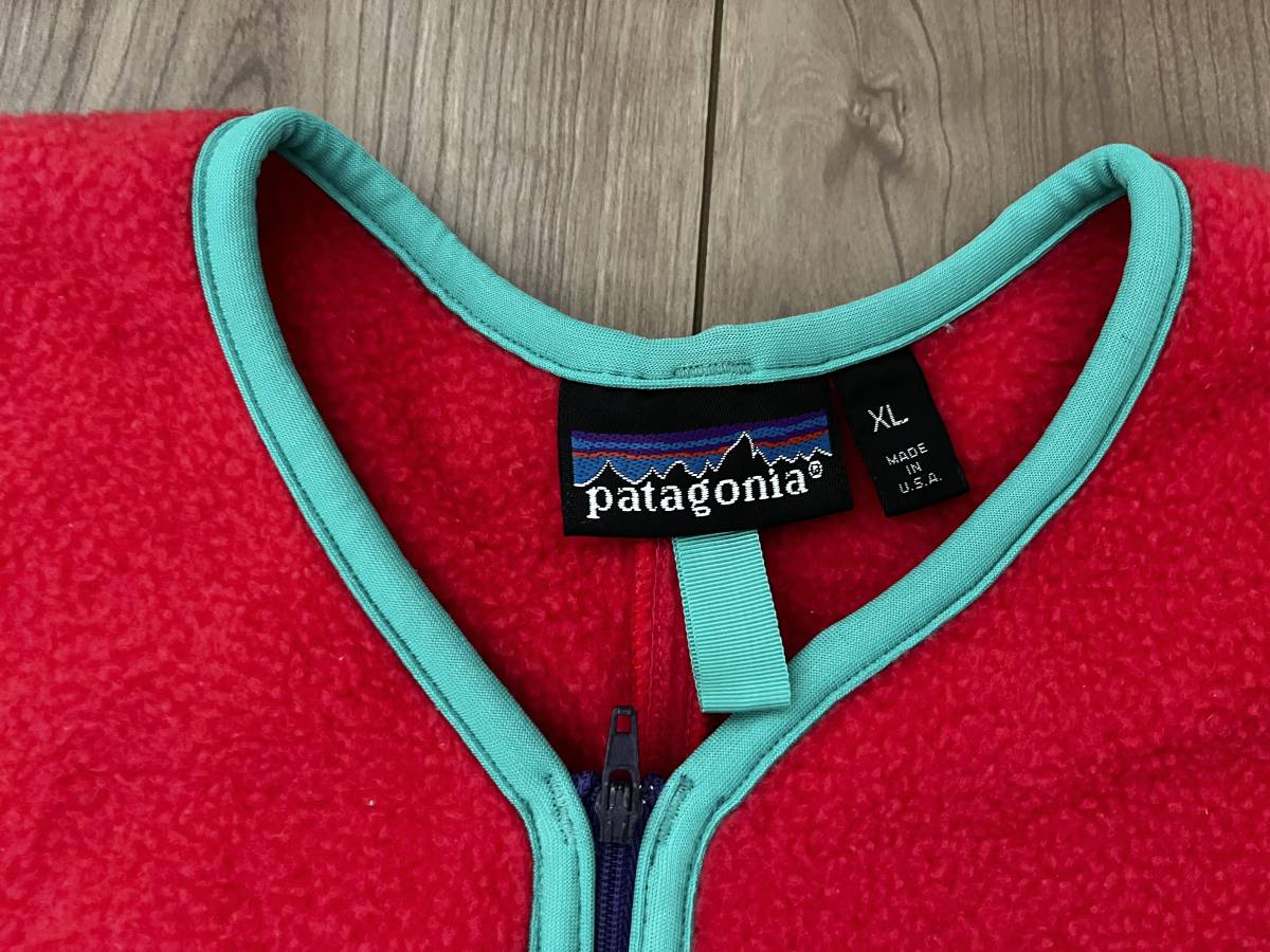 【美品】 PATAGONIA パタゴニア カヤック カヌーフリース XL_画像5