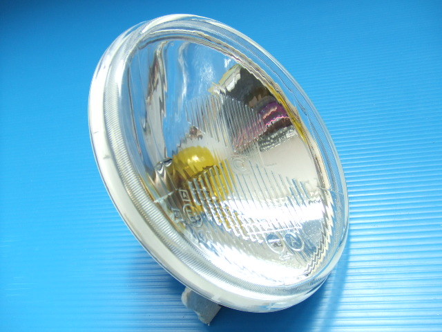 おすすめ】 ほぼ新品 シビエ Cマーク 凹レンズ 180パイ ヘッドライト