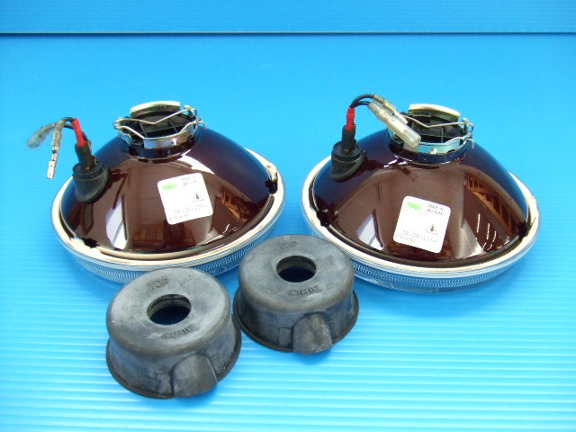 新品2個 シビエ 平面レンズ 丸目4灯 ロービーム ヘッドライト 丸 新品2個 シビエ 平面レンズ 丸目4灯 ロービーム ヘッドライト 丸