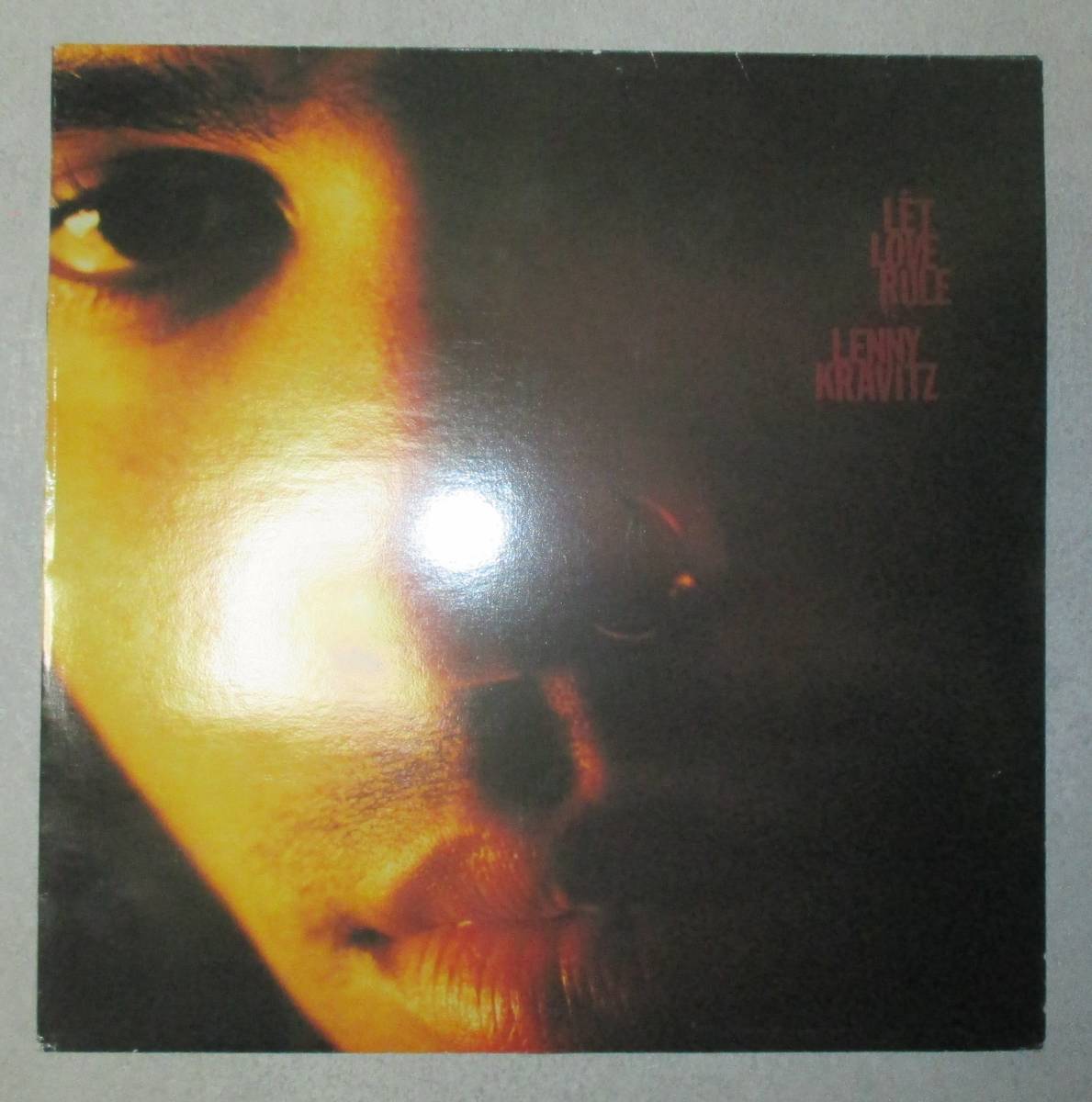 レニー・クラヴィッツ　レット・ラヴ・ルール　Lenny Kravitz　Let Love Rule　LP　レコード　1st.アルバム　USA盤　オリジナル盤