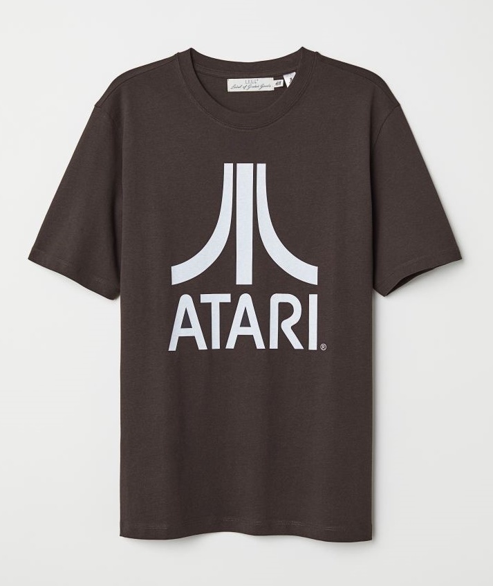 アタリ　Atari　Tシャツ　メンズS　アーケードゲーム 電子ゲーム　ビデオゲーム　アーケードゲーム　ワーナー　スティーブ・ジョブズ