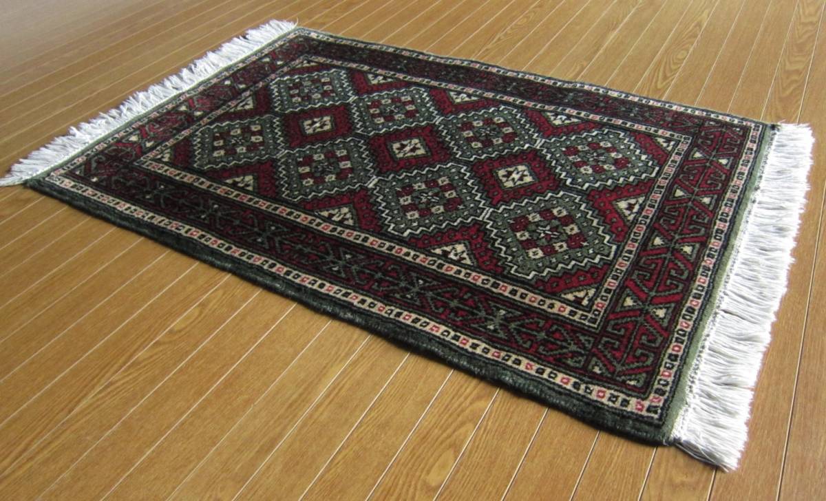 【海外 正規品】 【91×63】ウール◆パキスタン産絨毯・カーペット■2704-15 カーペット一般 【海外 正規品】 【91×63】ウール◆パキスタン産絨毯・カーペット■2704-15 カーペット一般
